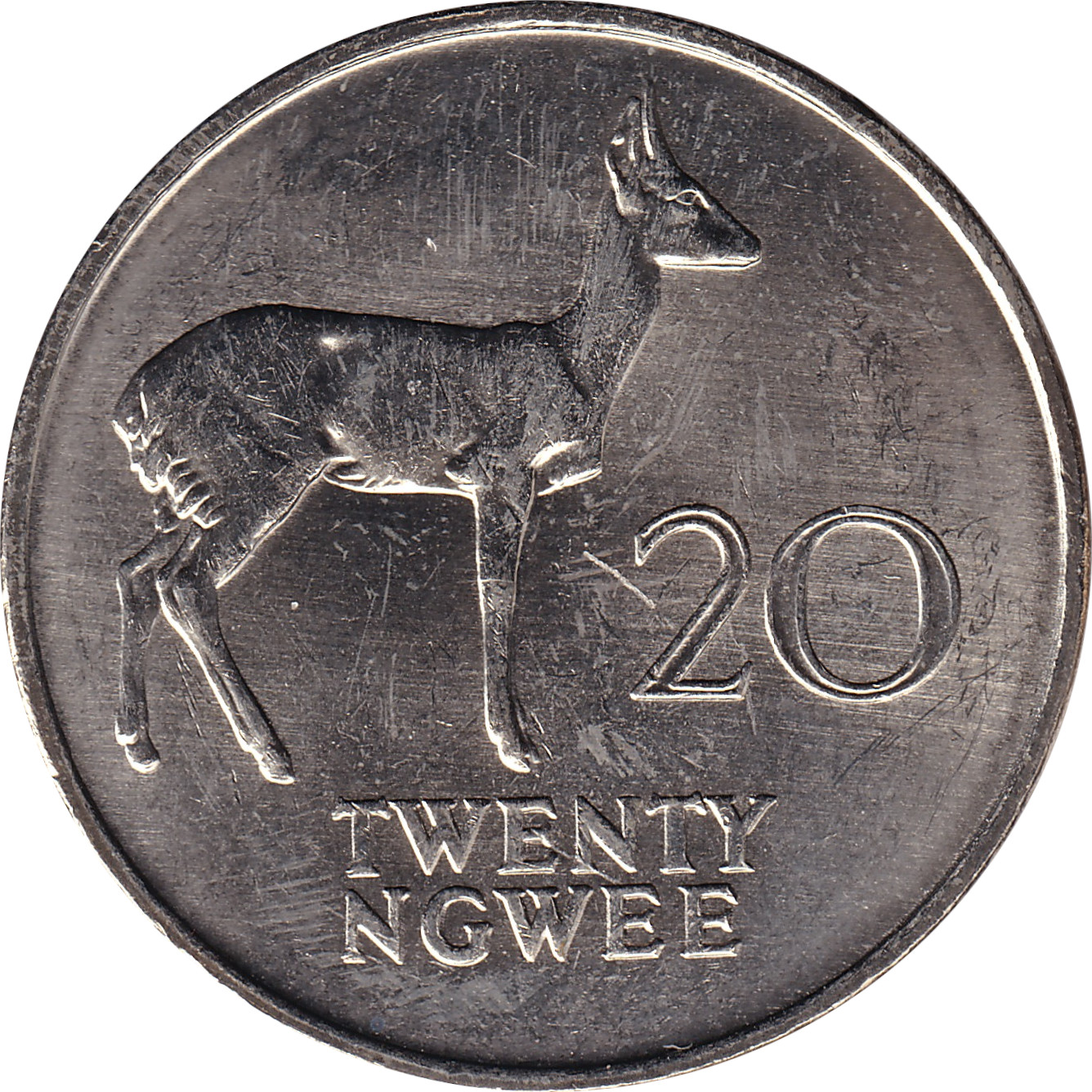 20 ngwee - Kaunda