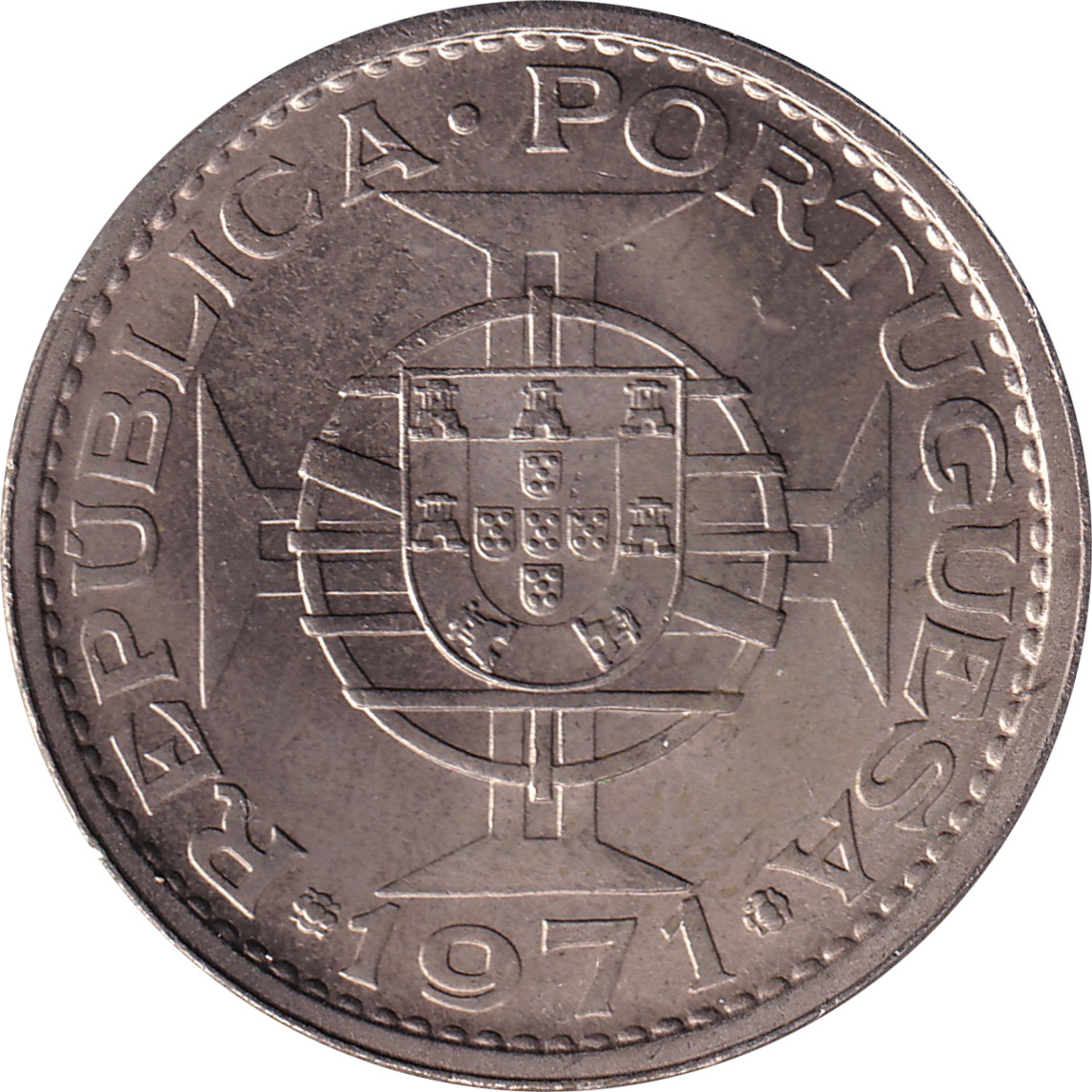 5 escudos - Blason - Cupronickel