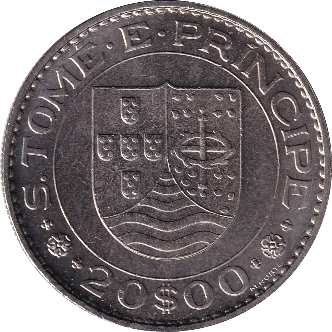 20 escudos - Blason