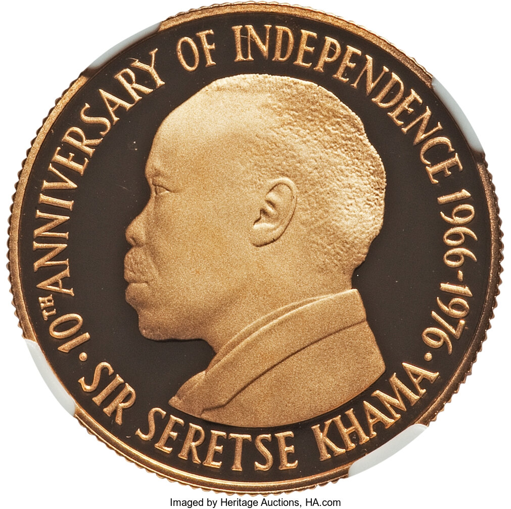 150 pula gold - Independence - 10 years