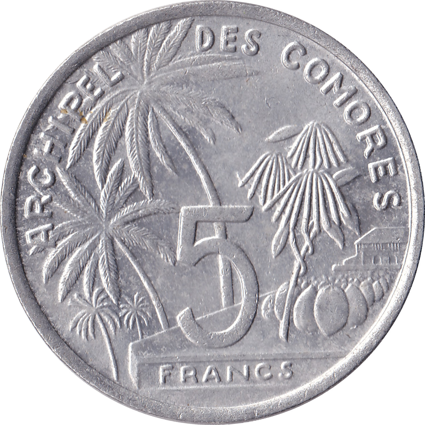 5 francs - Archipel des Comores