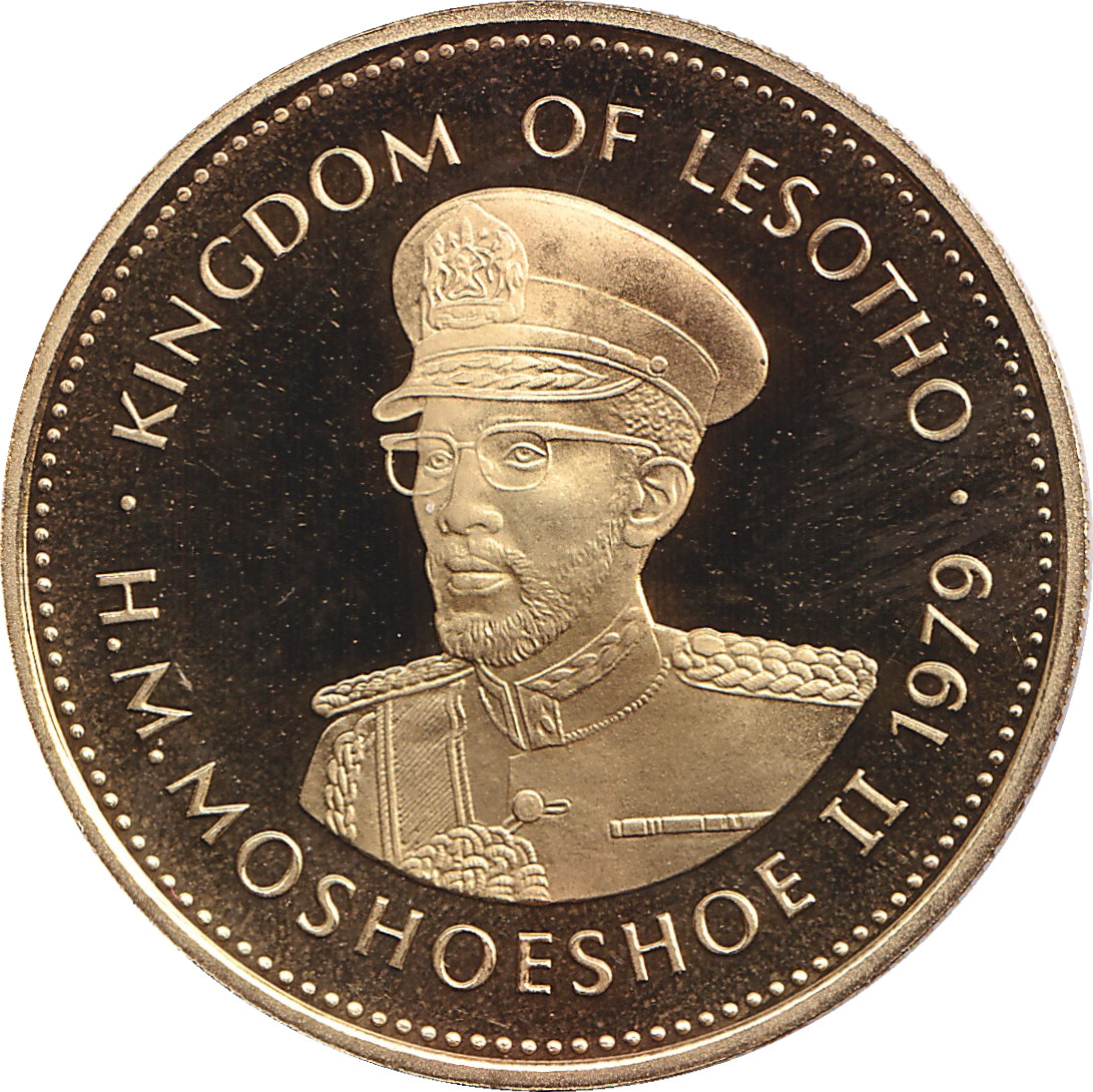 5 lisente - Moshoeshoe II