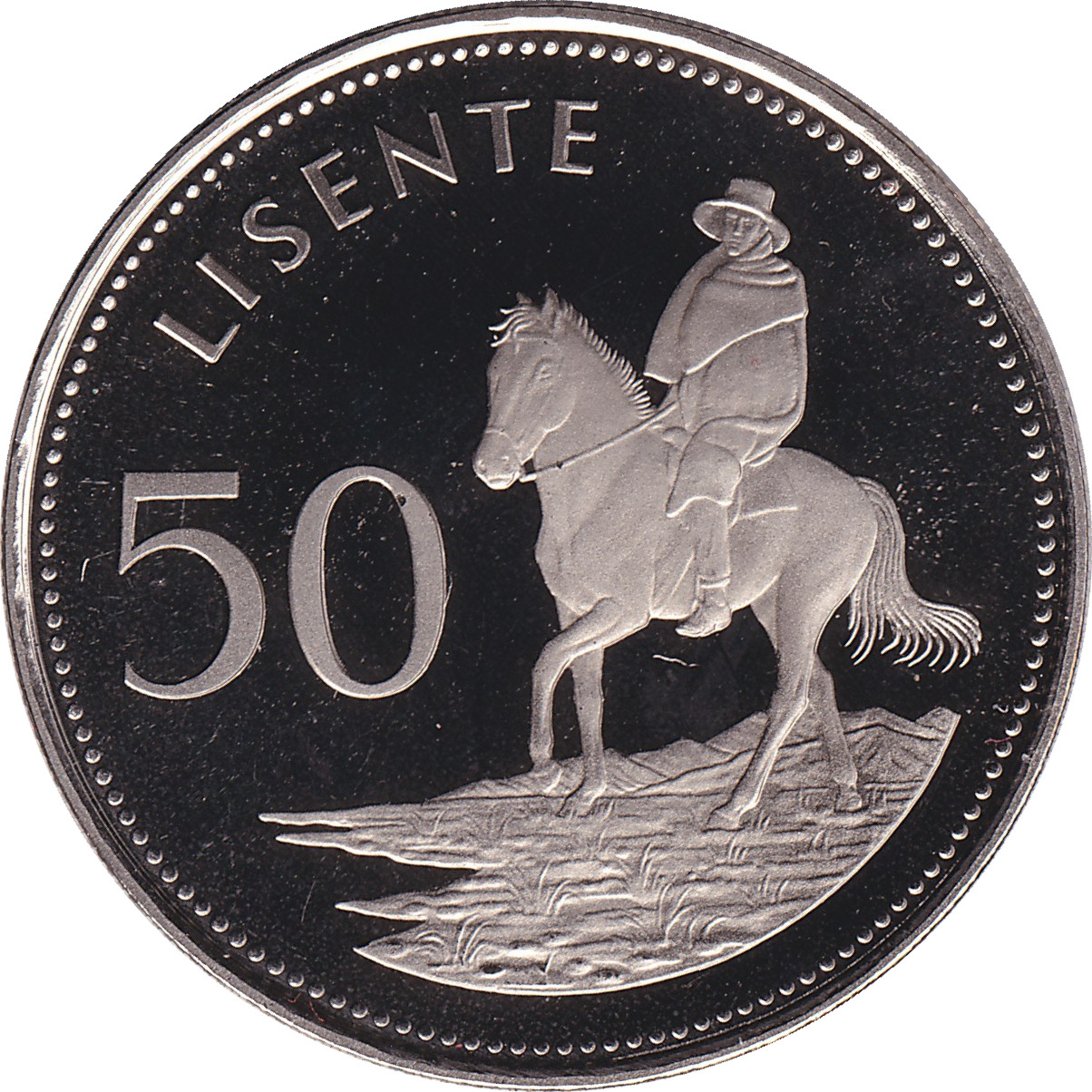 50 lisente - Moshoeshoe II