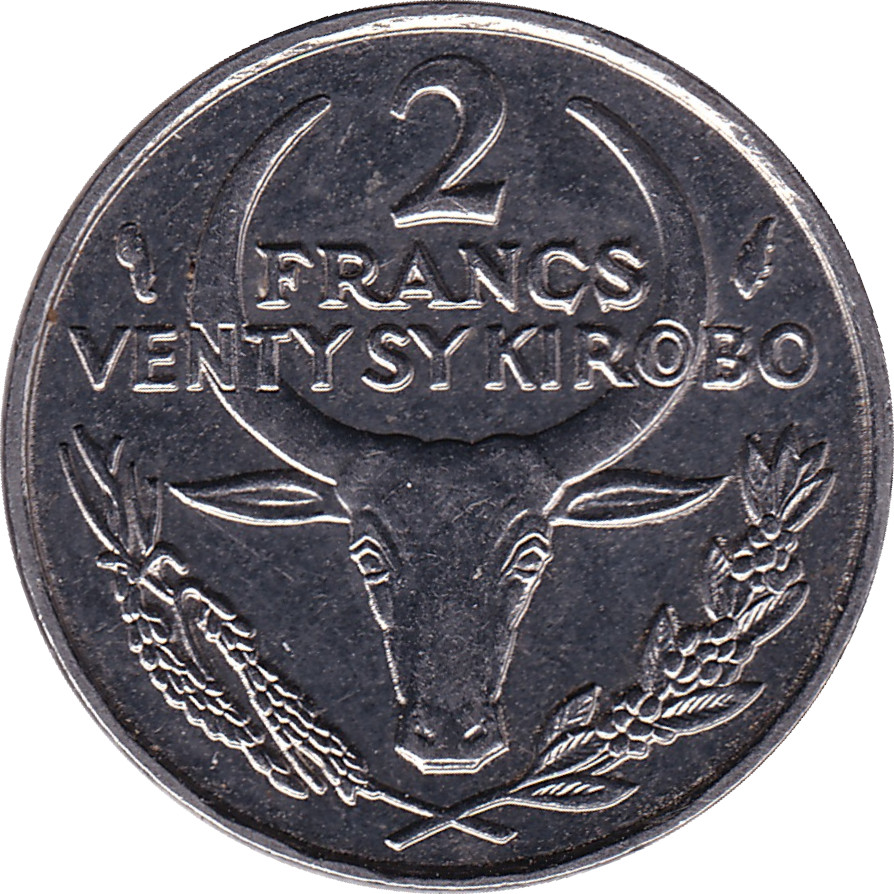 2 francs - Oryx