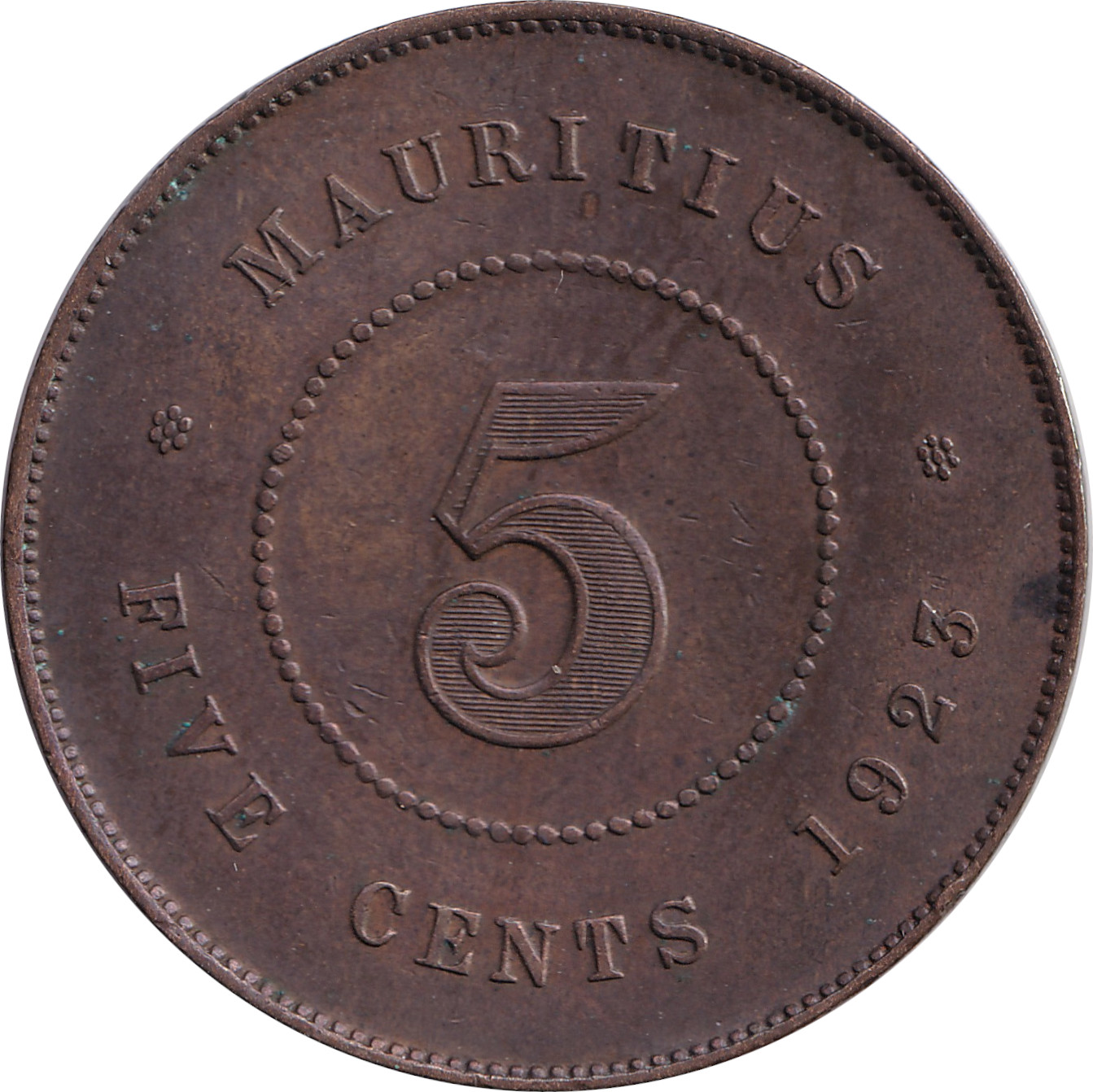 5 cents - Georges V