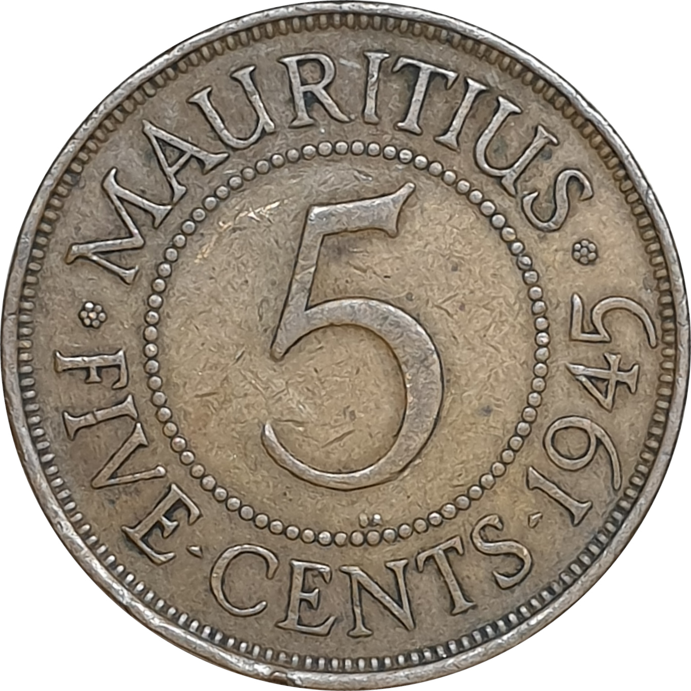 5 cents - Georges VI