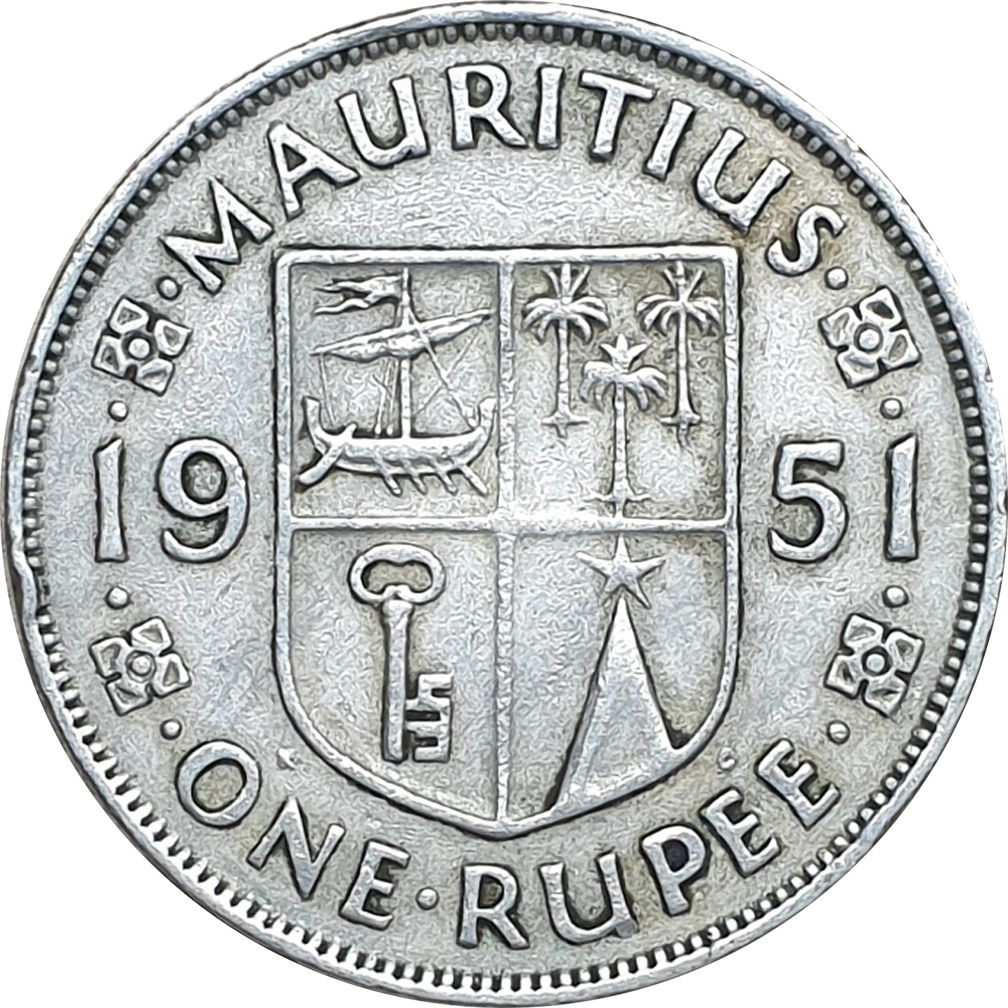 1 rupee - George VI - King