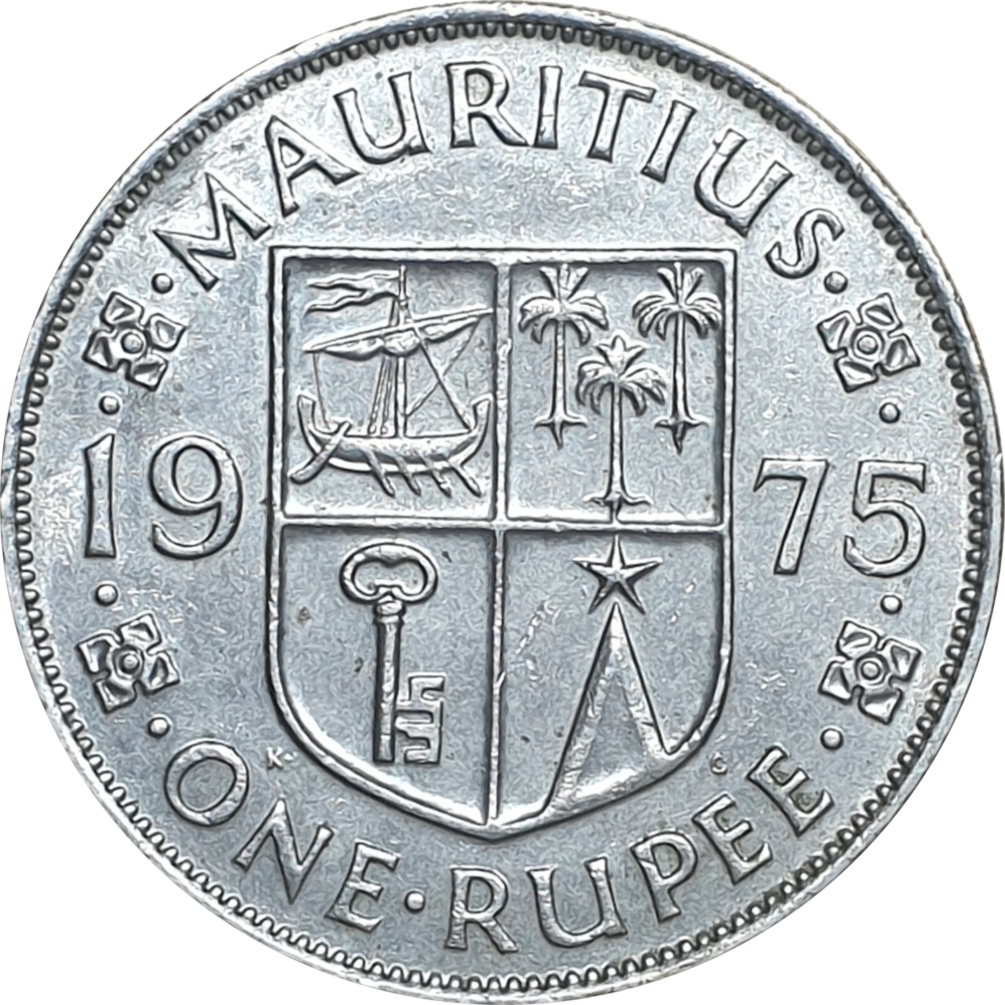 1 rupee - Élizabeth II