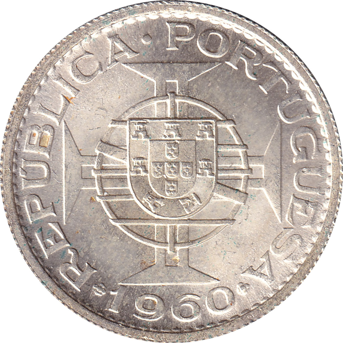 10 escudos silver - Mocambique - Argent 720‰