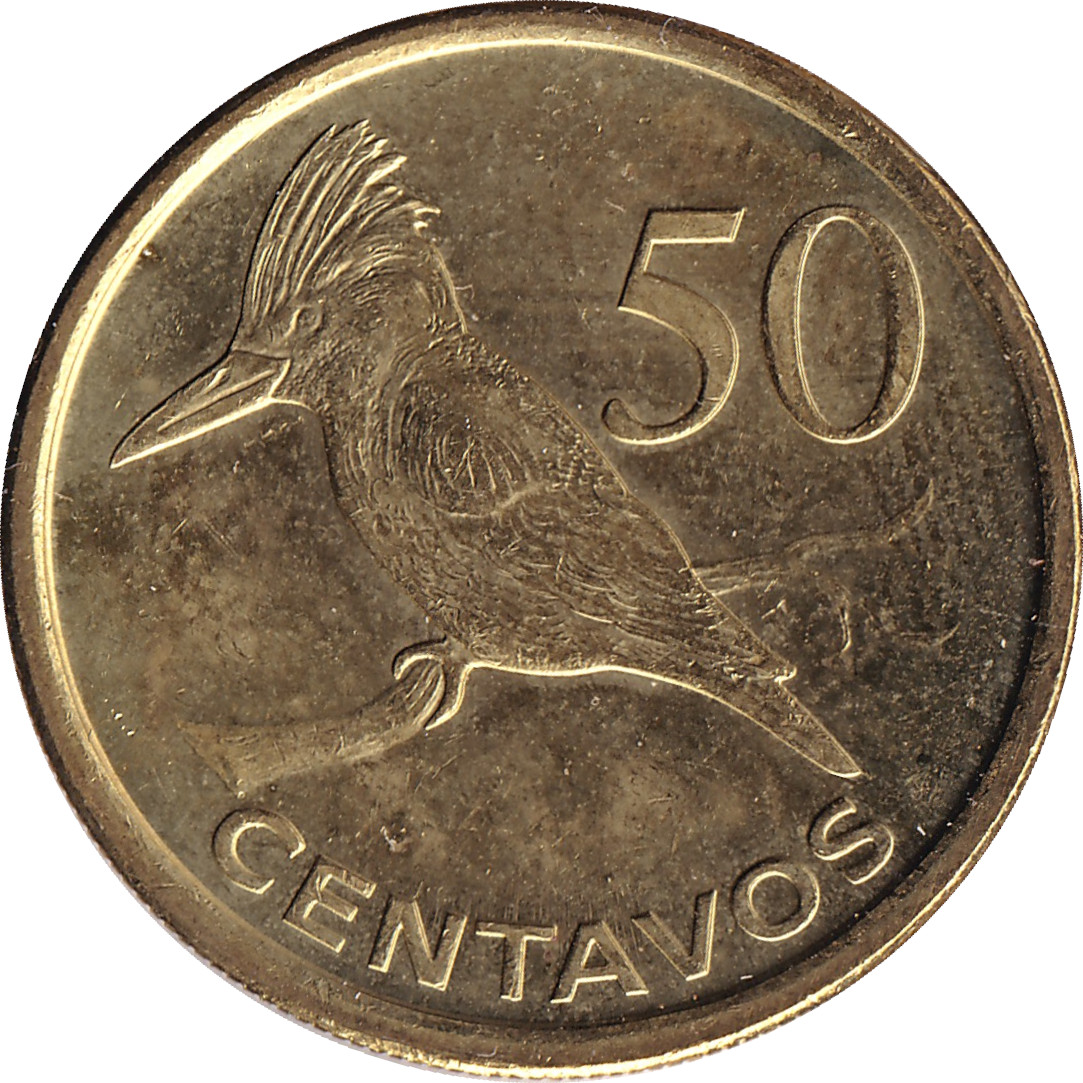 50 centavos - Oiseau