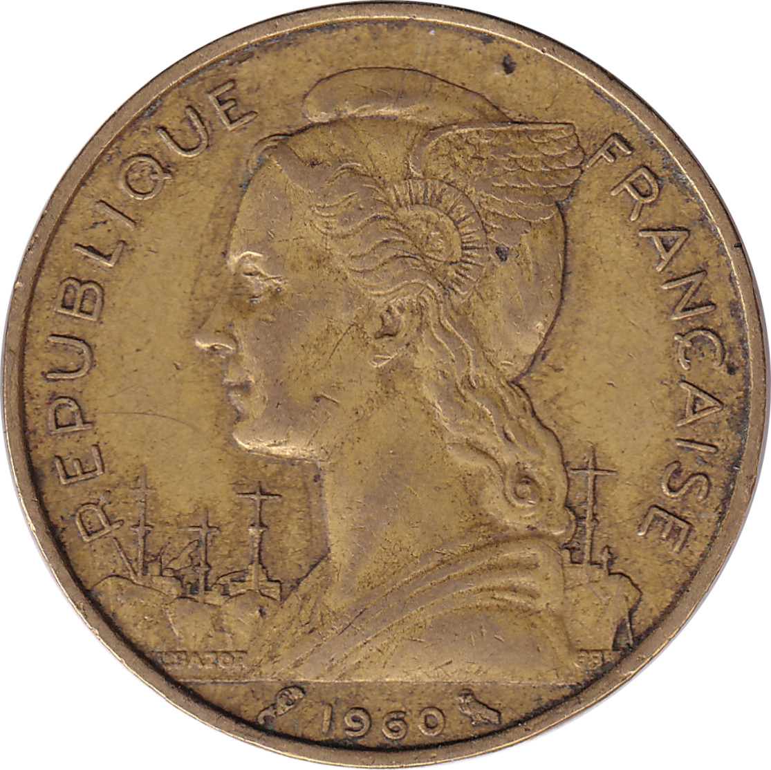 20 francs - Blason