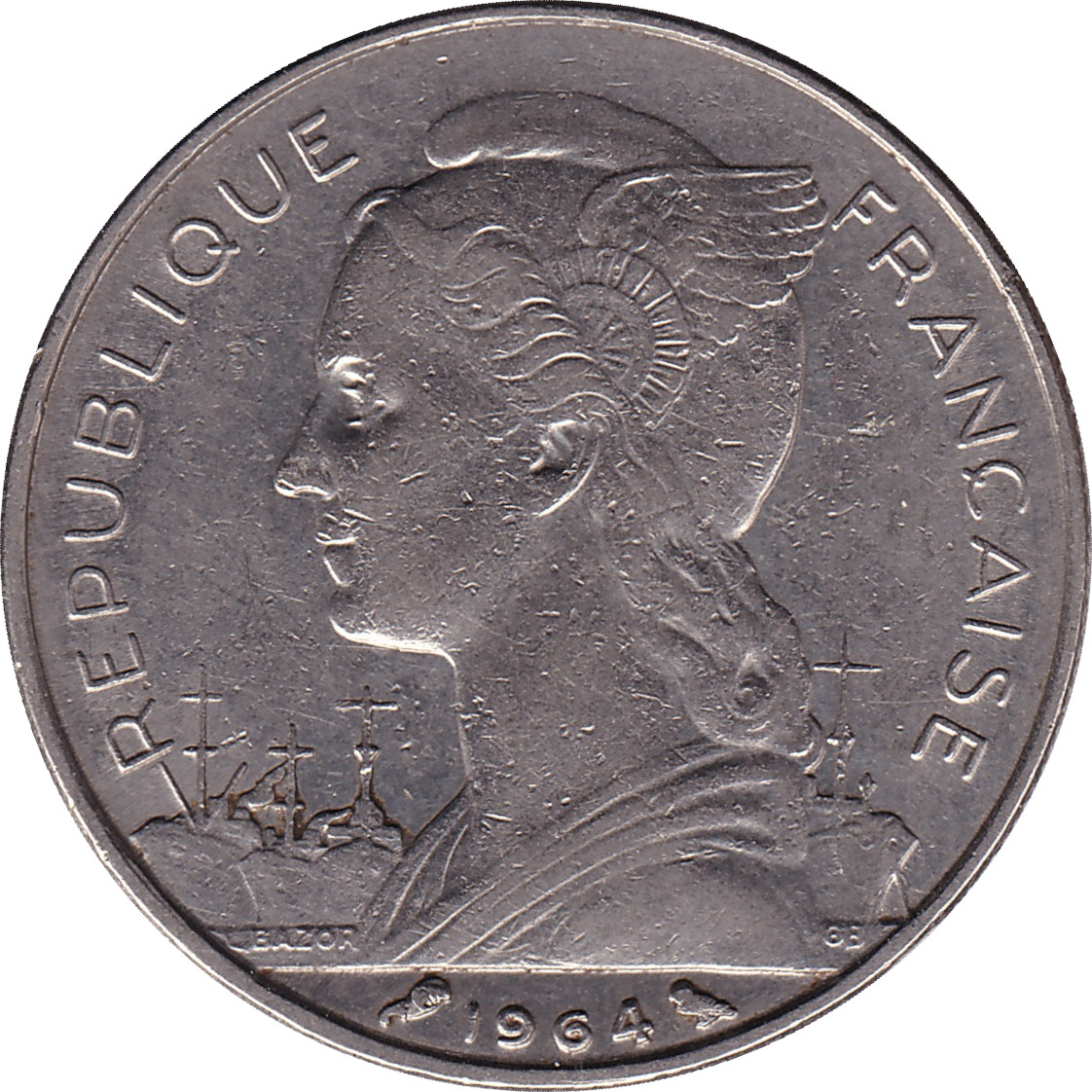 50 francs - Shield