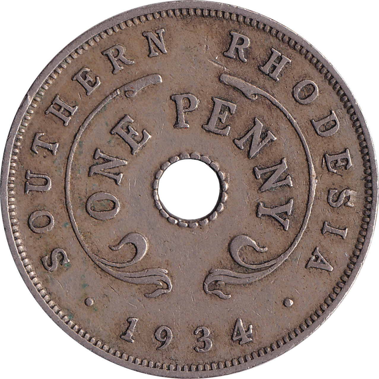 1 penny - Georges V