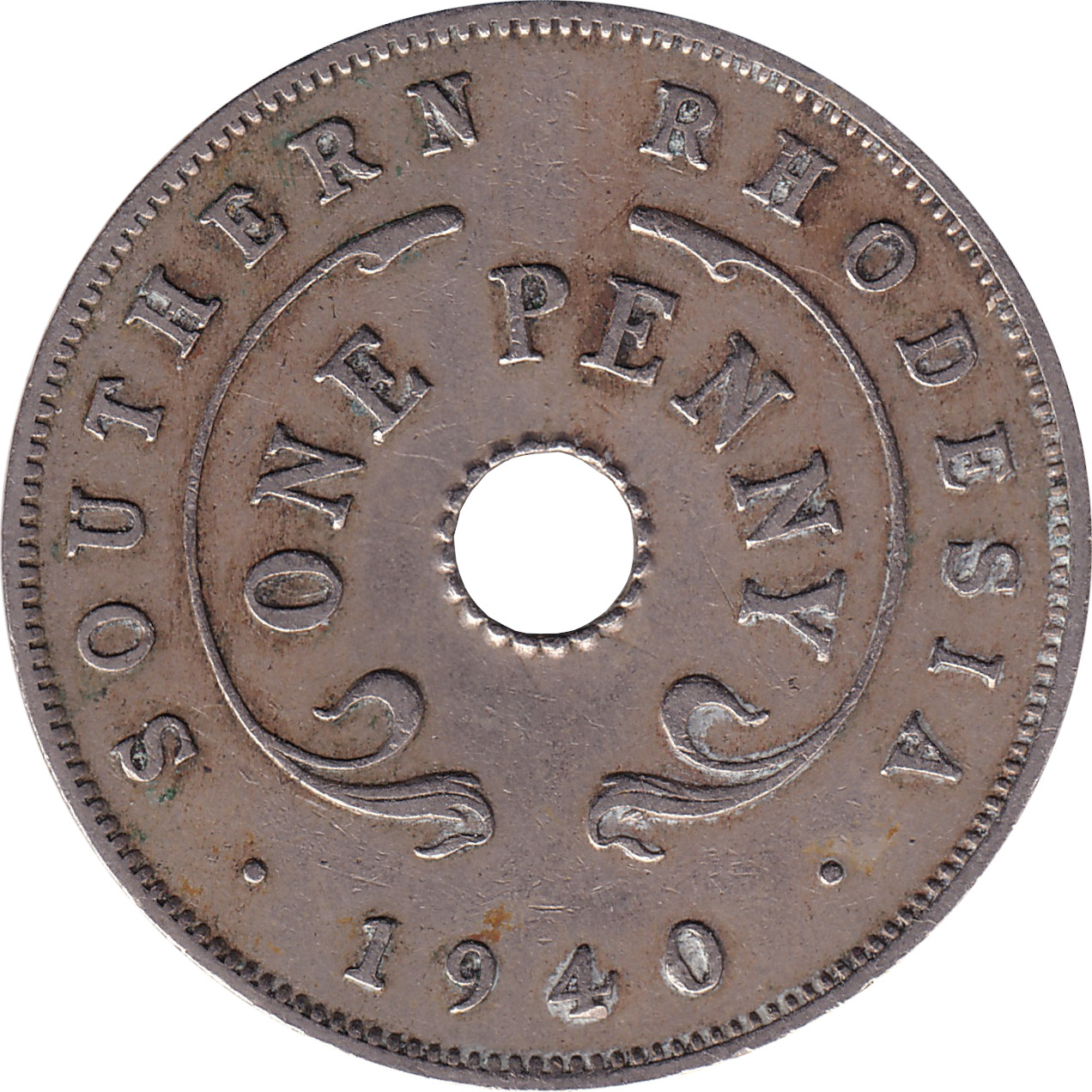 1 penny - Georges VI - Empereur - Cupronickel