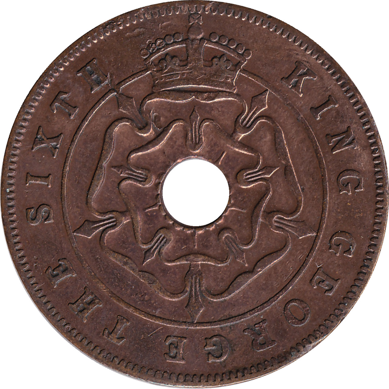 1 penny - George VI - King