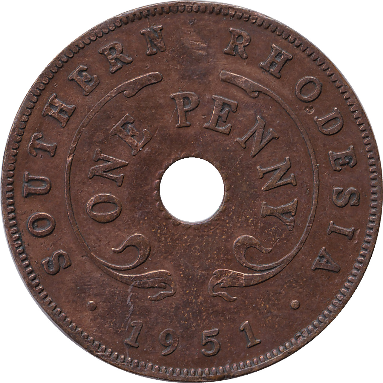 1 penny - George VI - King