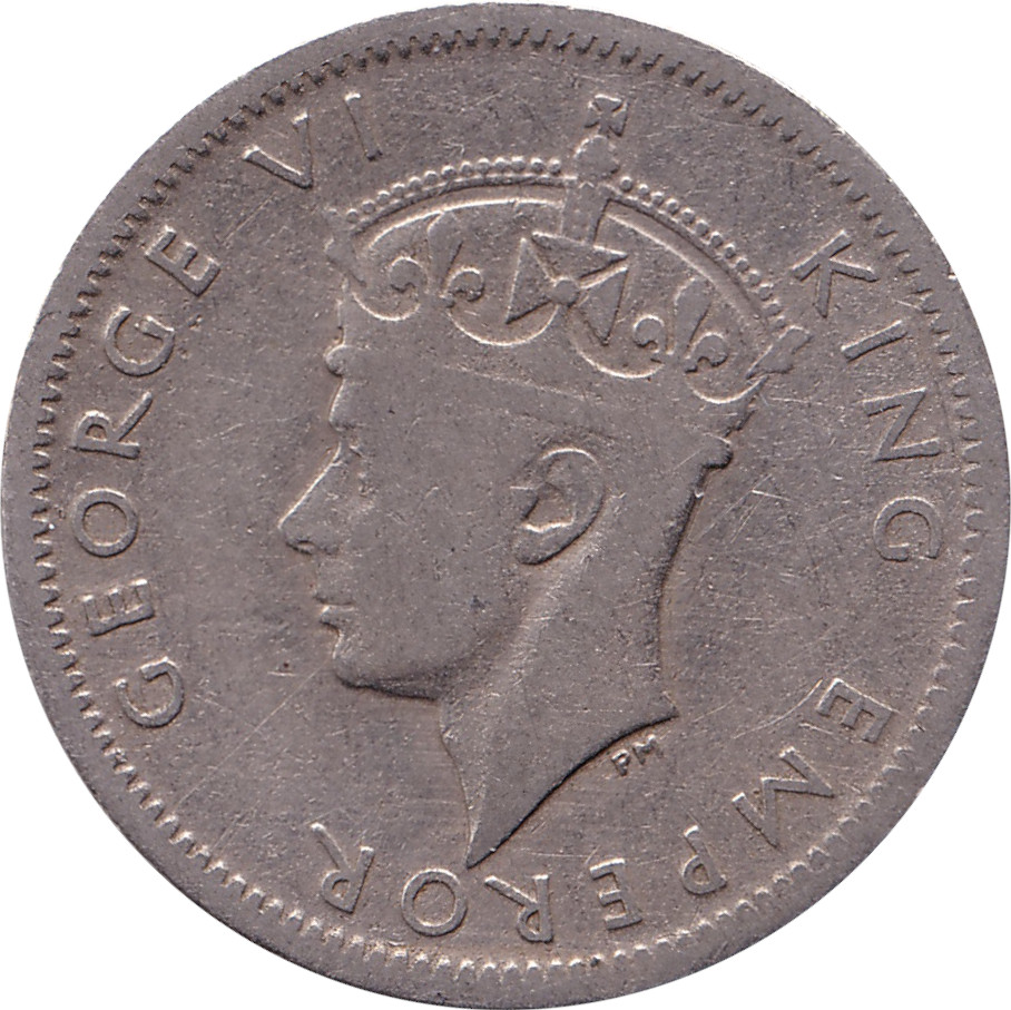 6 pence - Georges VI - Empereur