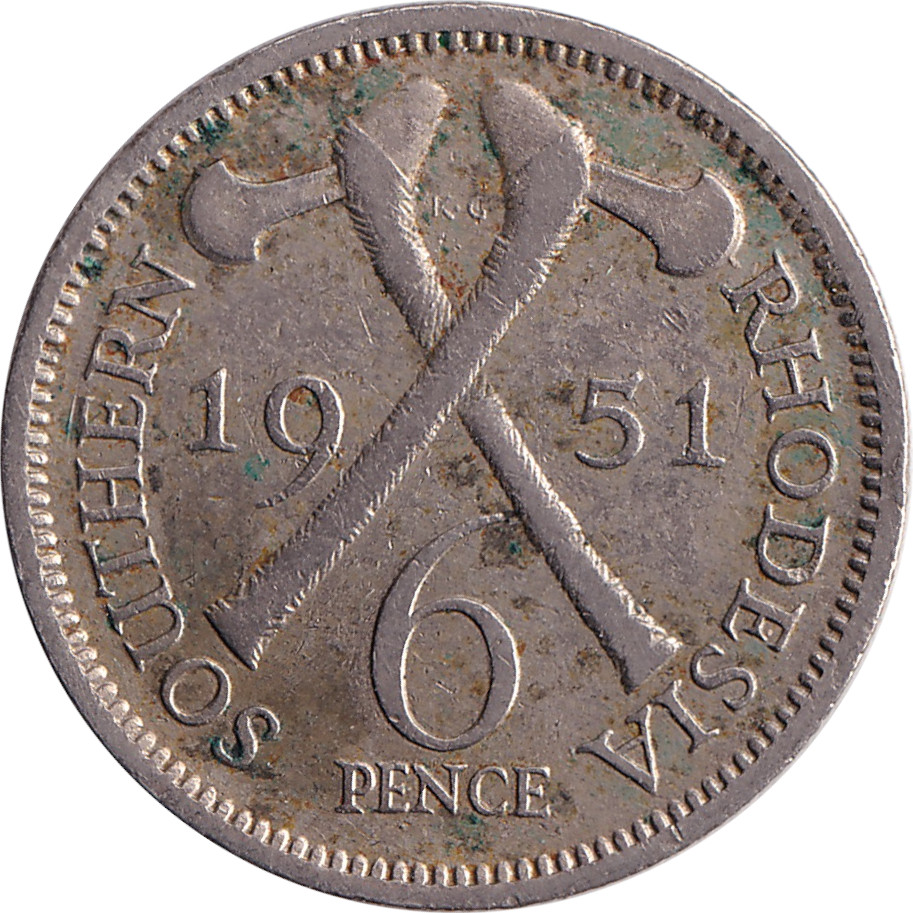 6 pence - George VI - King