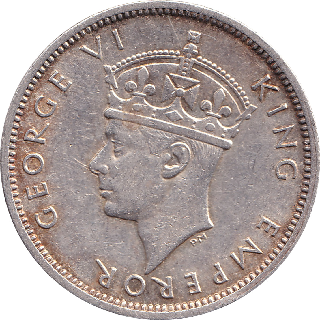 1 shilling silver - George VI - Small Head