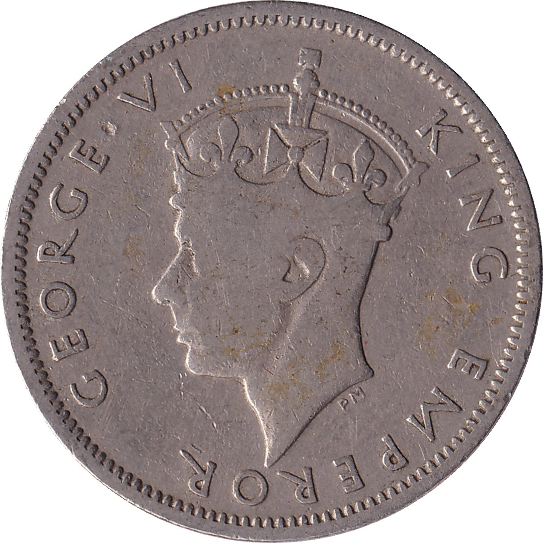 1 shilling - Georges VI - Empereur