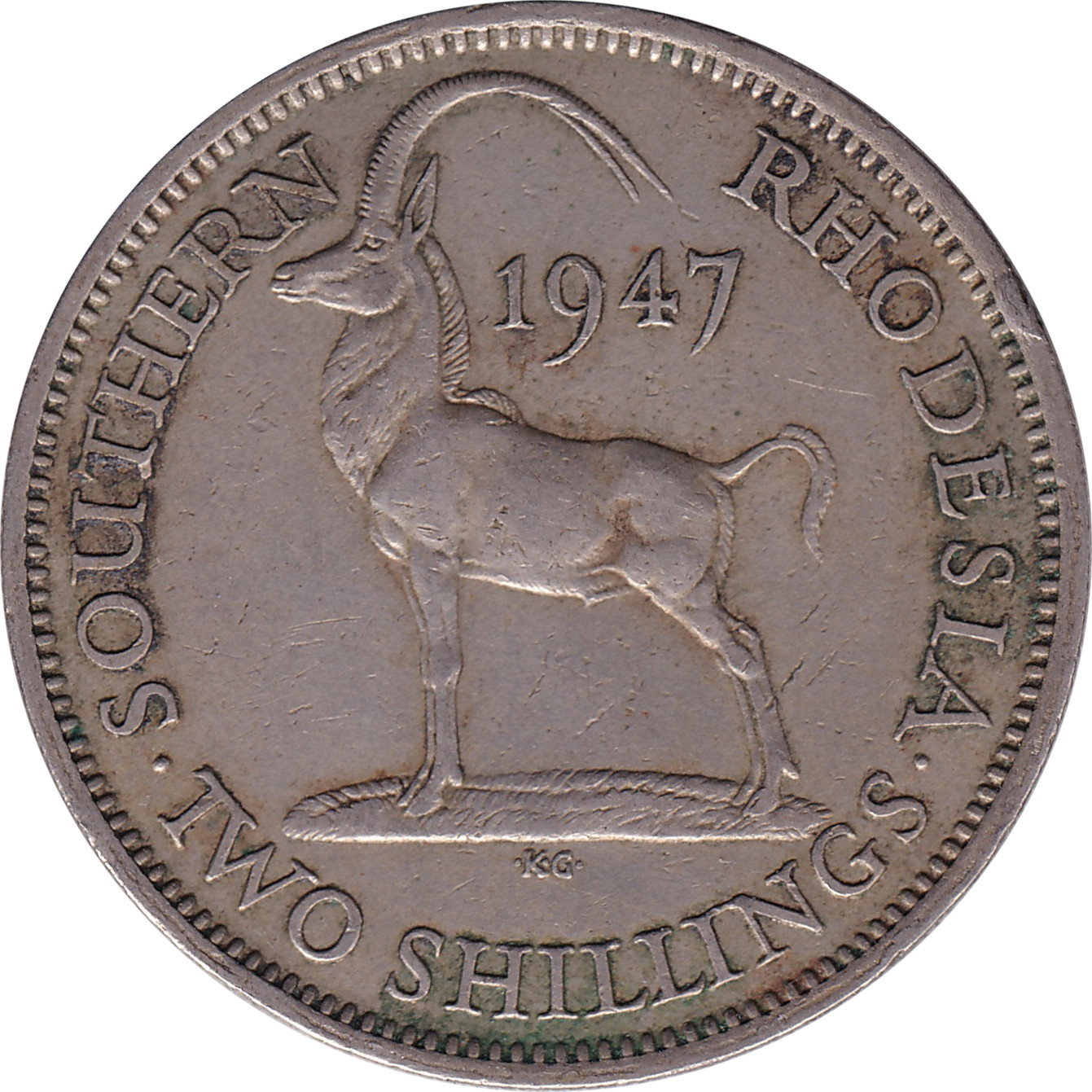 2 shillings - George VI - Emperor