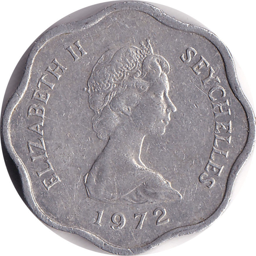 5 cents - Elizabeth II - Fleur