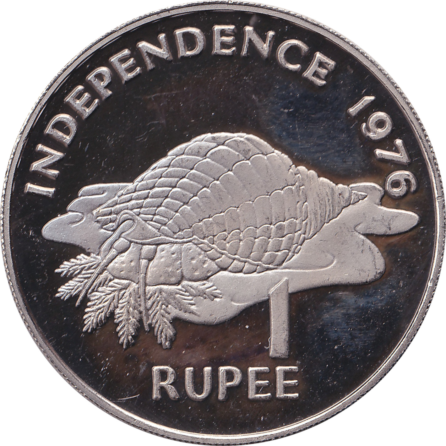 1 rupee - Indépendance