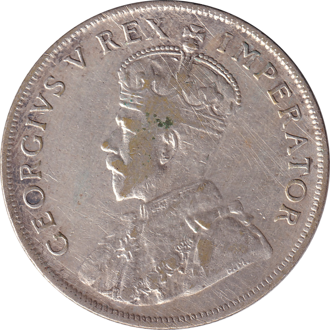 1 florin silver - George V - Zuid