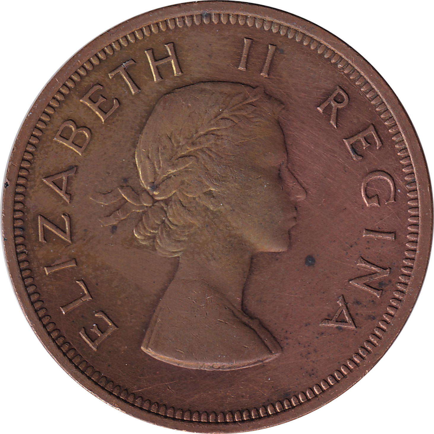 1 penny - Elizabeth II