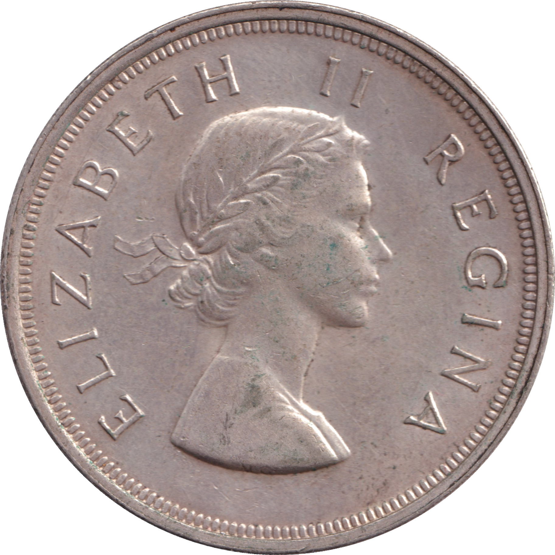 5 shillings argent - Elizabeth II