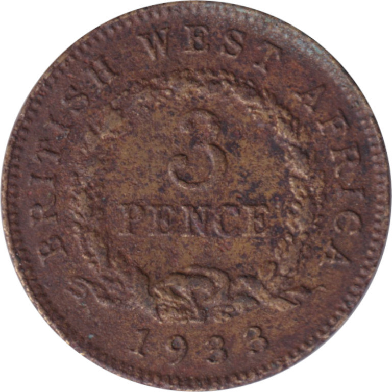 3 pence - Georges V