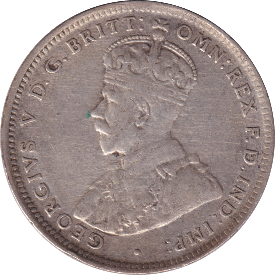 1 shilling argent - Georges V