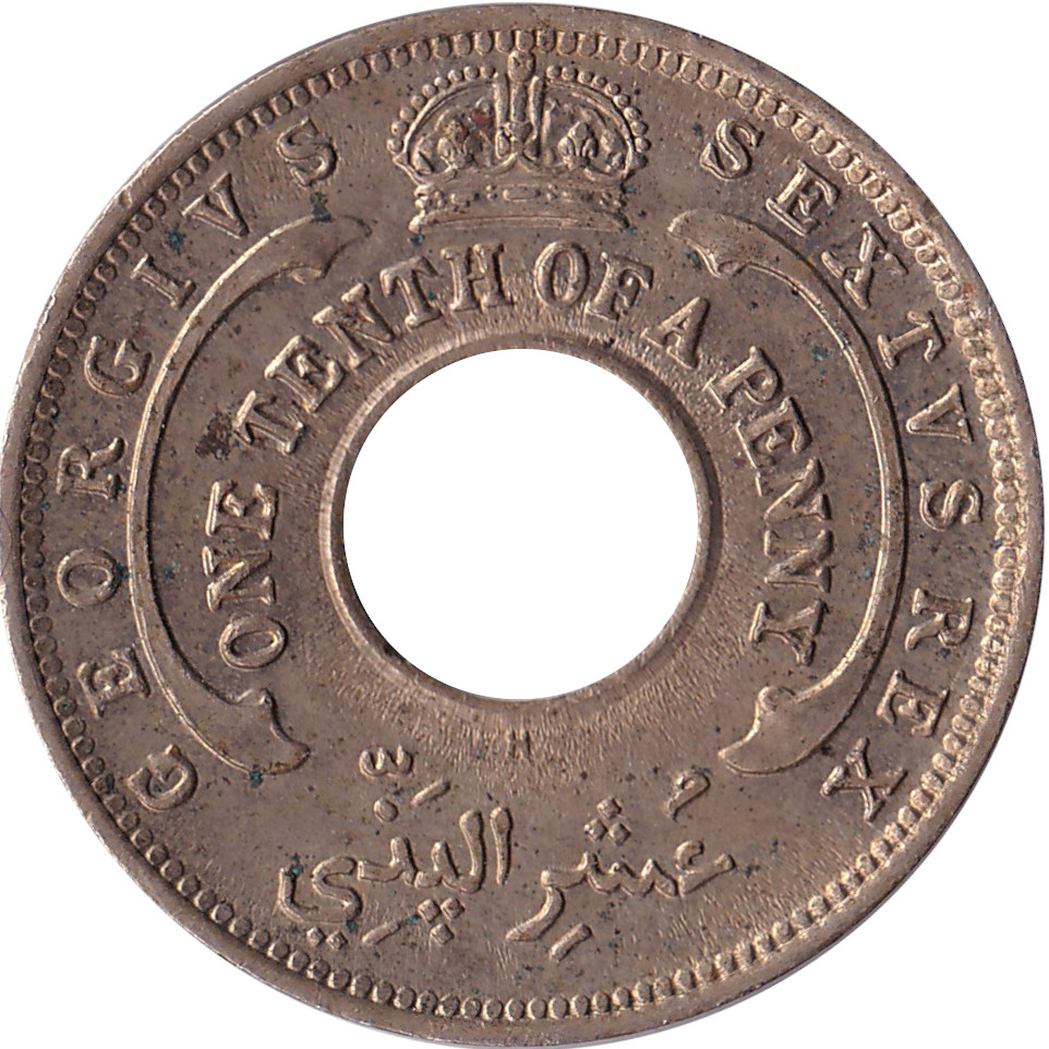 1/10 penny - Georges VI - Roi - Cupronickel