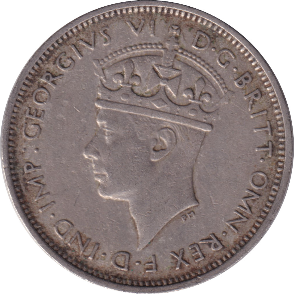 3 pence - Georges VI - Empereur