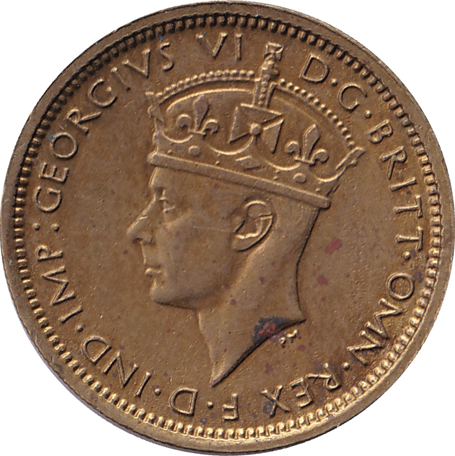 6 pence - Georges VI - Empereur