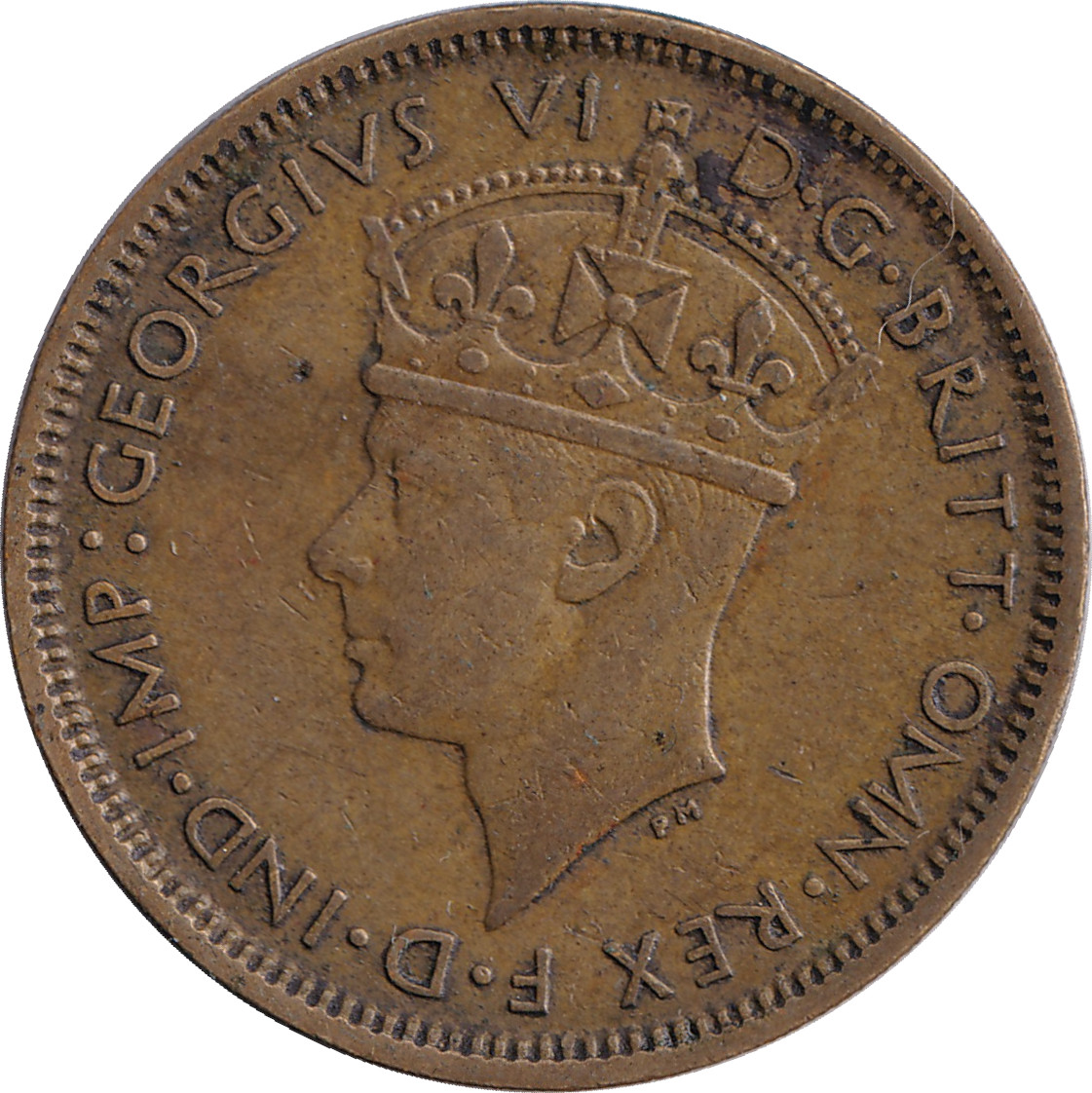 1 shilling - George VI - Emperor