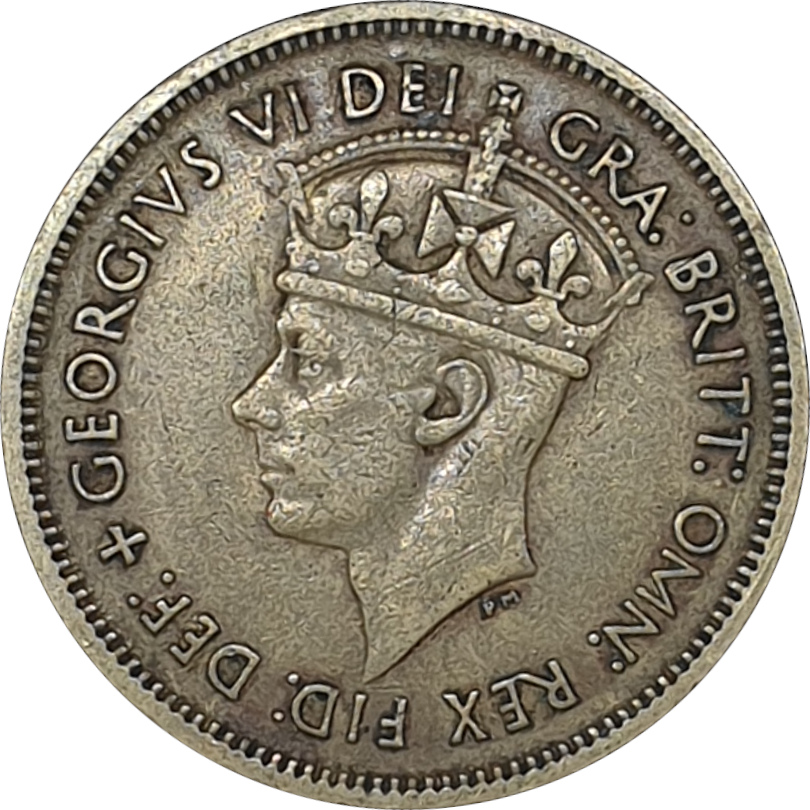 1 shilling - Georges VI - Roi