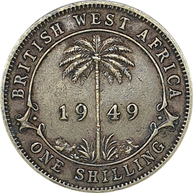 1 shilling - Georges VI - Roi