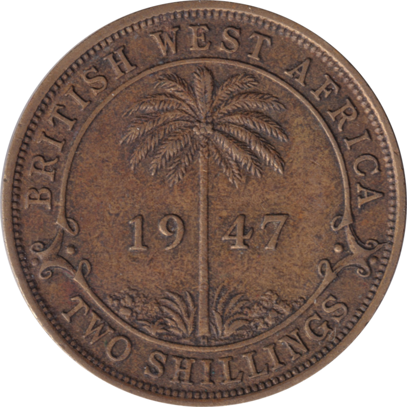 2 shillings - George VI - Emperor