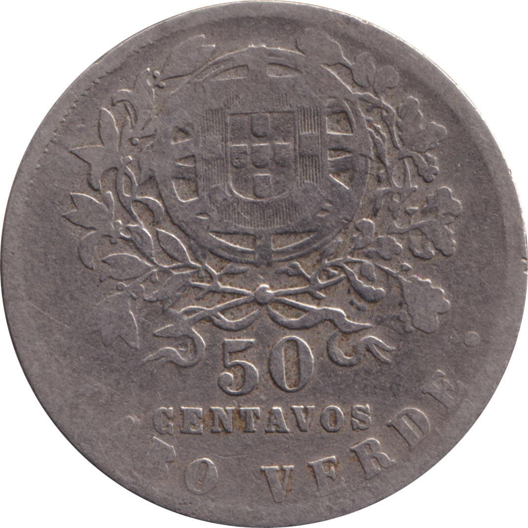 50 centavos - Buste de la Liberté