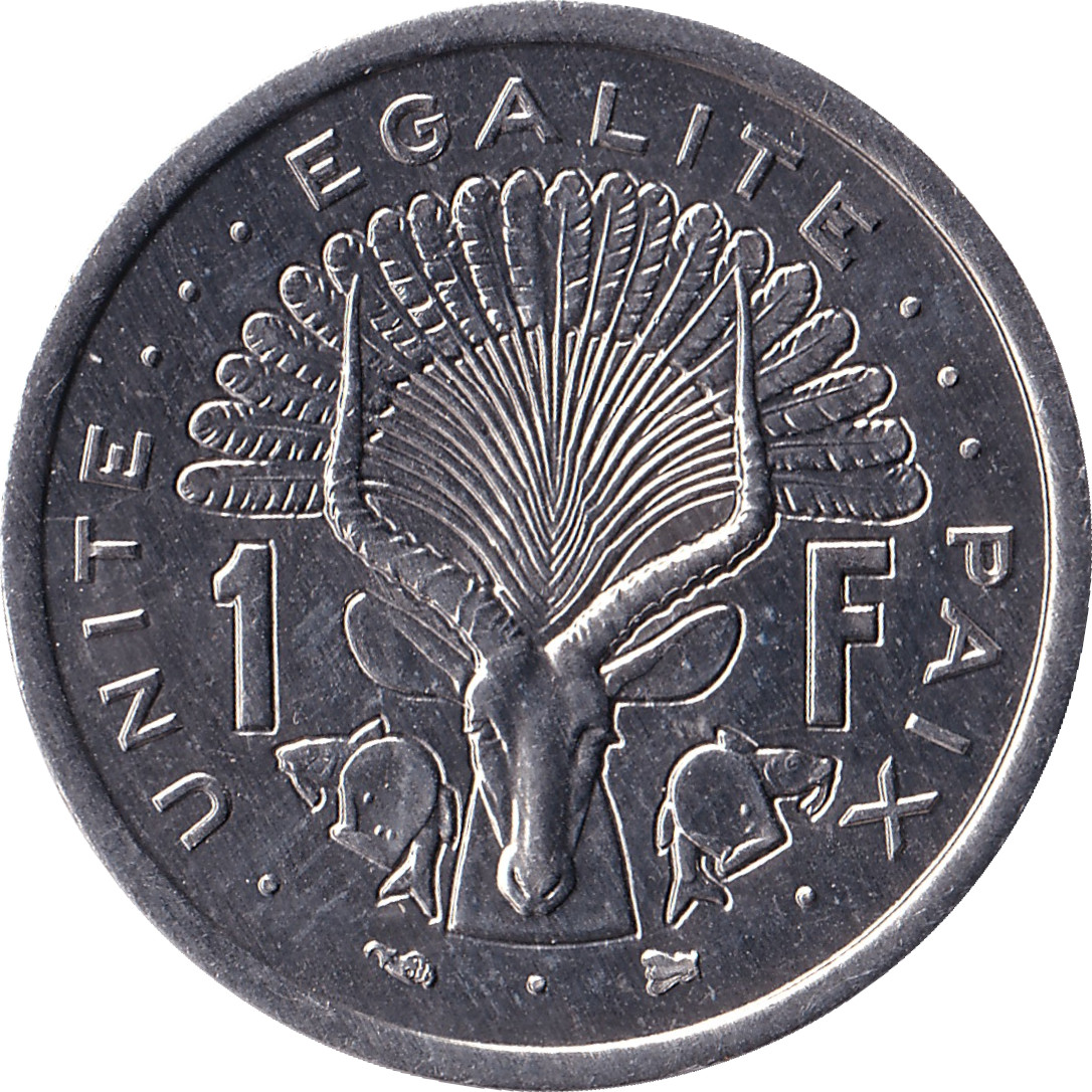 1 franc - Antilope