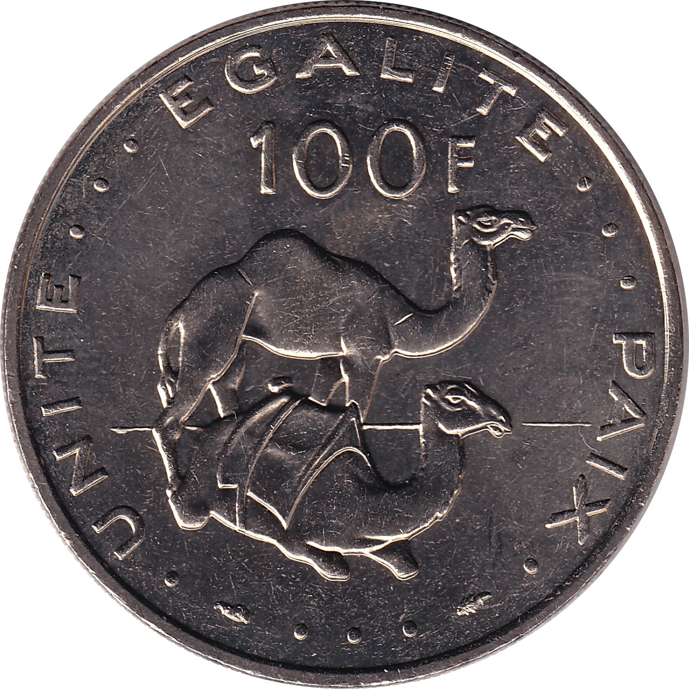 100 francs - Chameaux