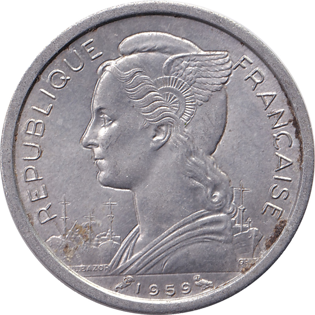 1 franc - Oryx - République Française