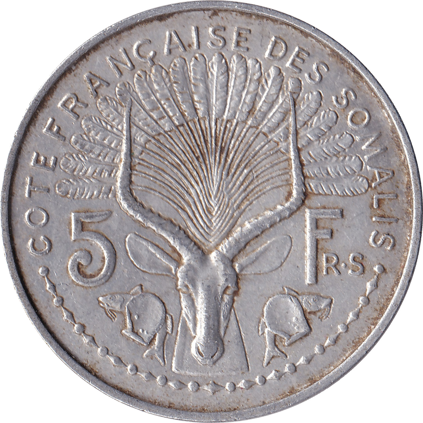 5 francs - Oryx - Union Française