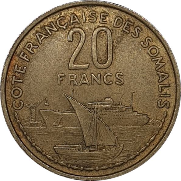 20 francs - Port - Union Française