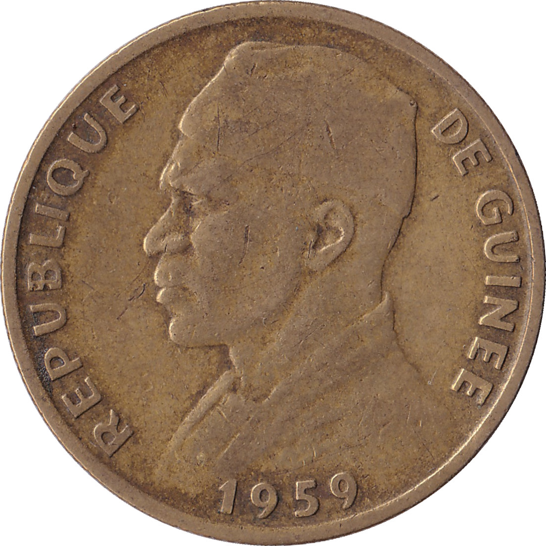 10 francs - Ahmed Sékou Touré - Type 1