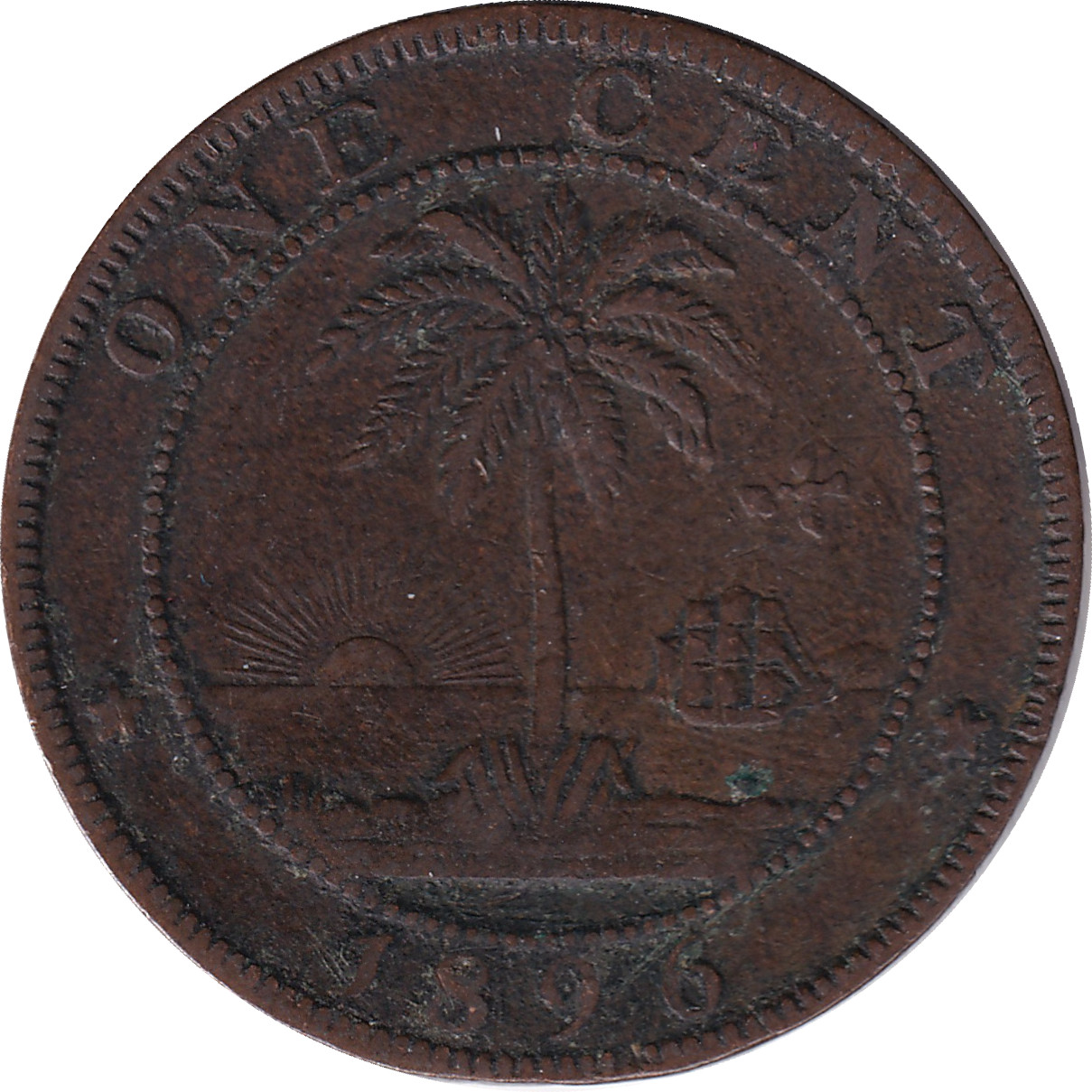 1 cent - Republic Head