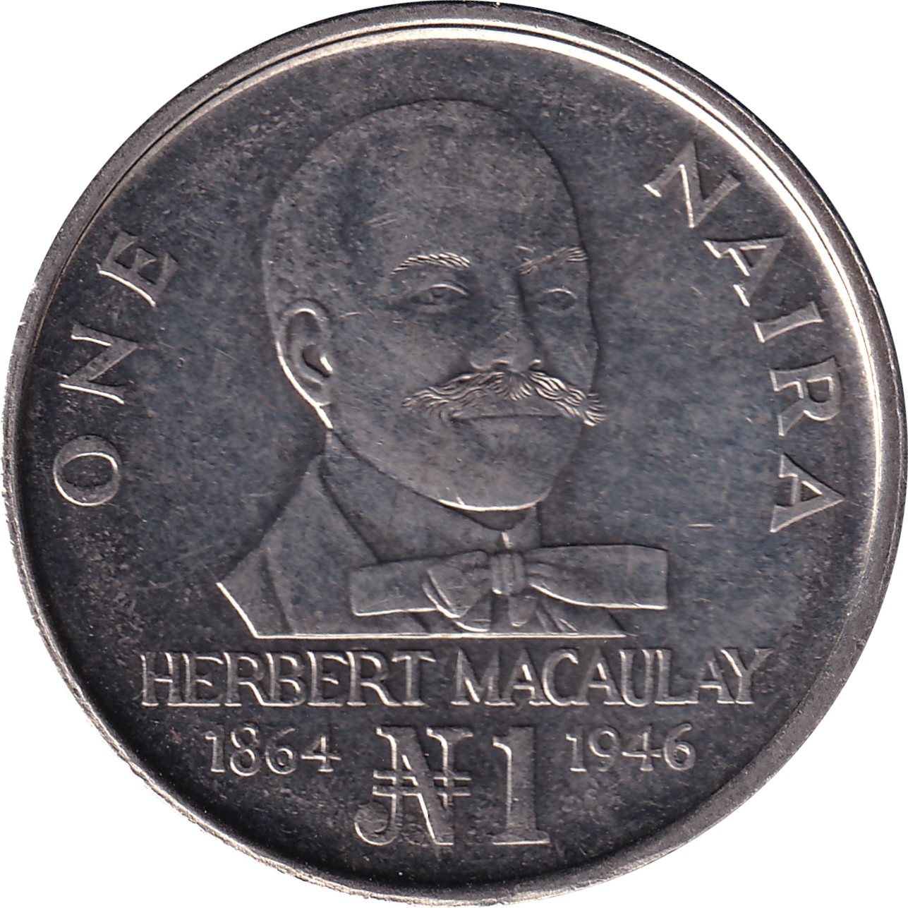 1 naira - Herbert Macaulay - Unie