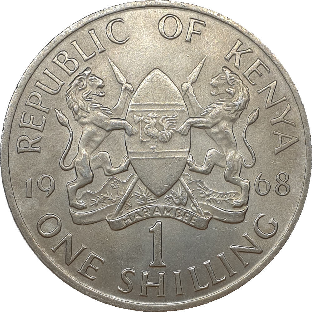 1 shilling - Mzee Jomo Kenyatta - Sans légende