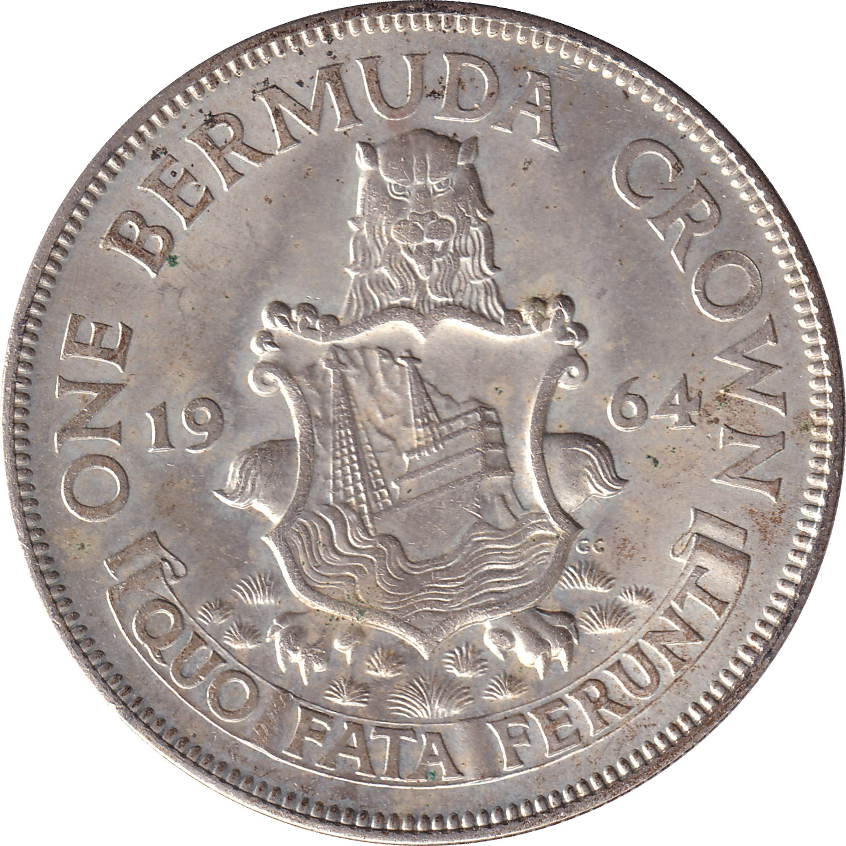 1 crown silver - Elizabeth II